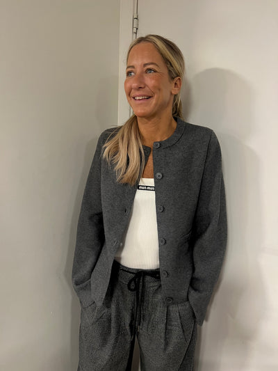 cardigan blazer grey  H880