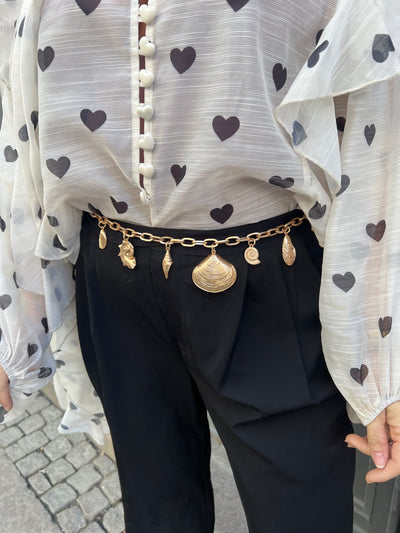 Chain belt shell