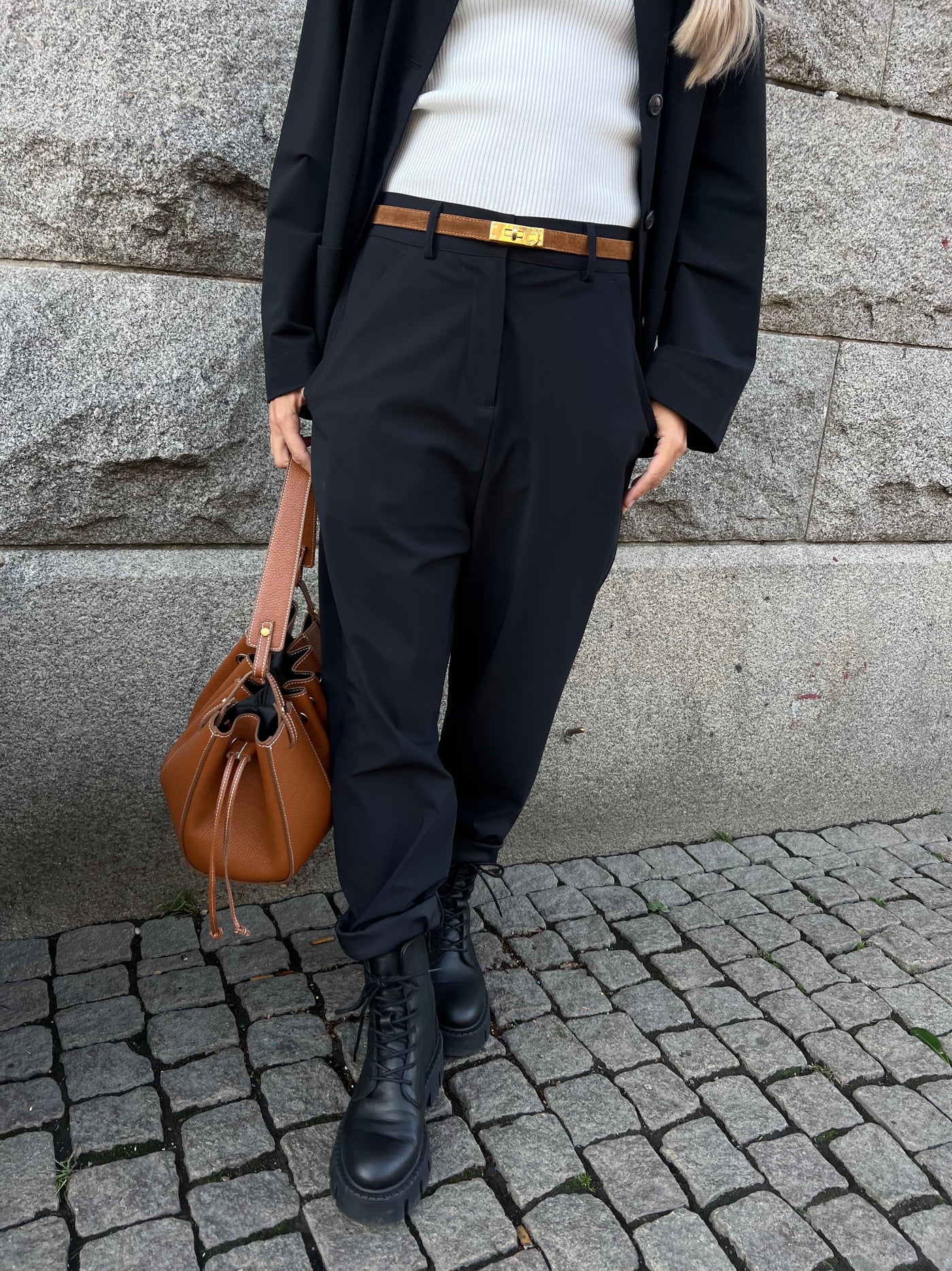 Penn & Ink kostymbyxa new oversized W 25, N1639