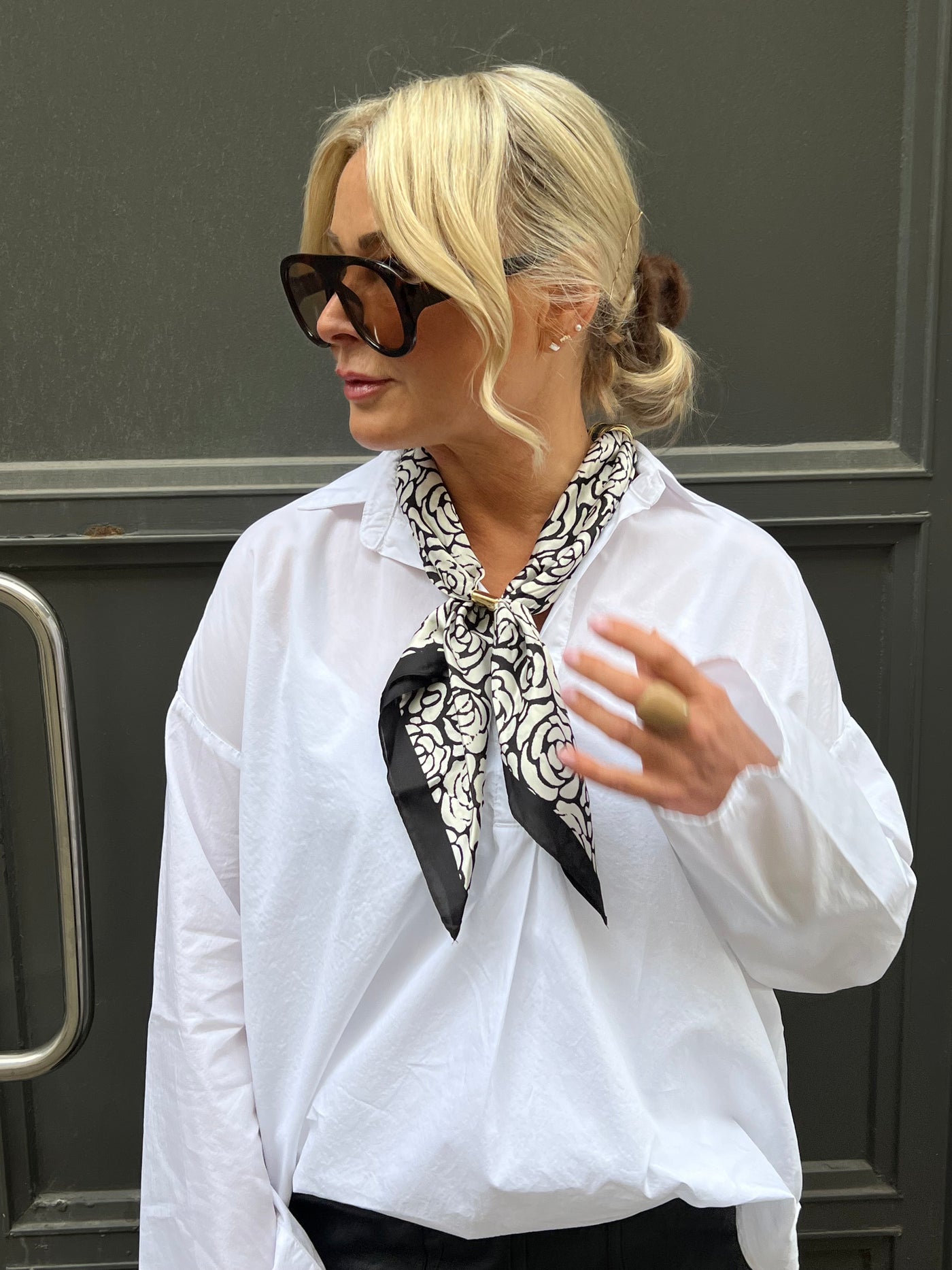 Scarf necklace
