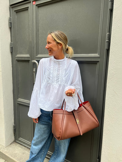 Polly blouse white
