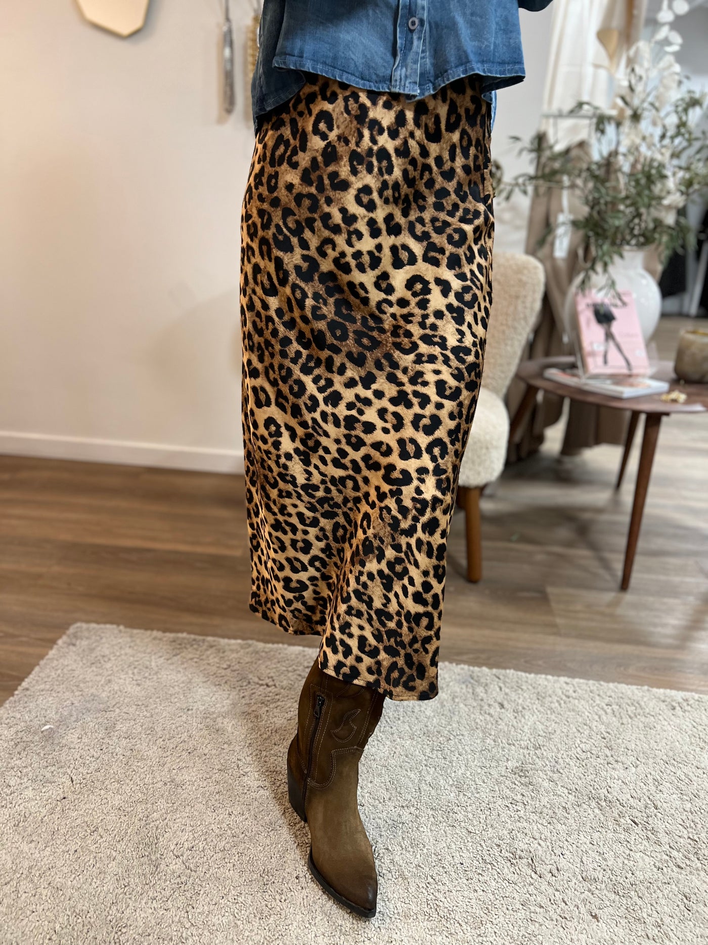 Lola Leo skirt leopard