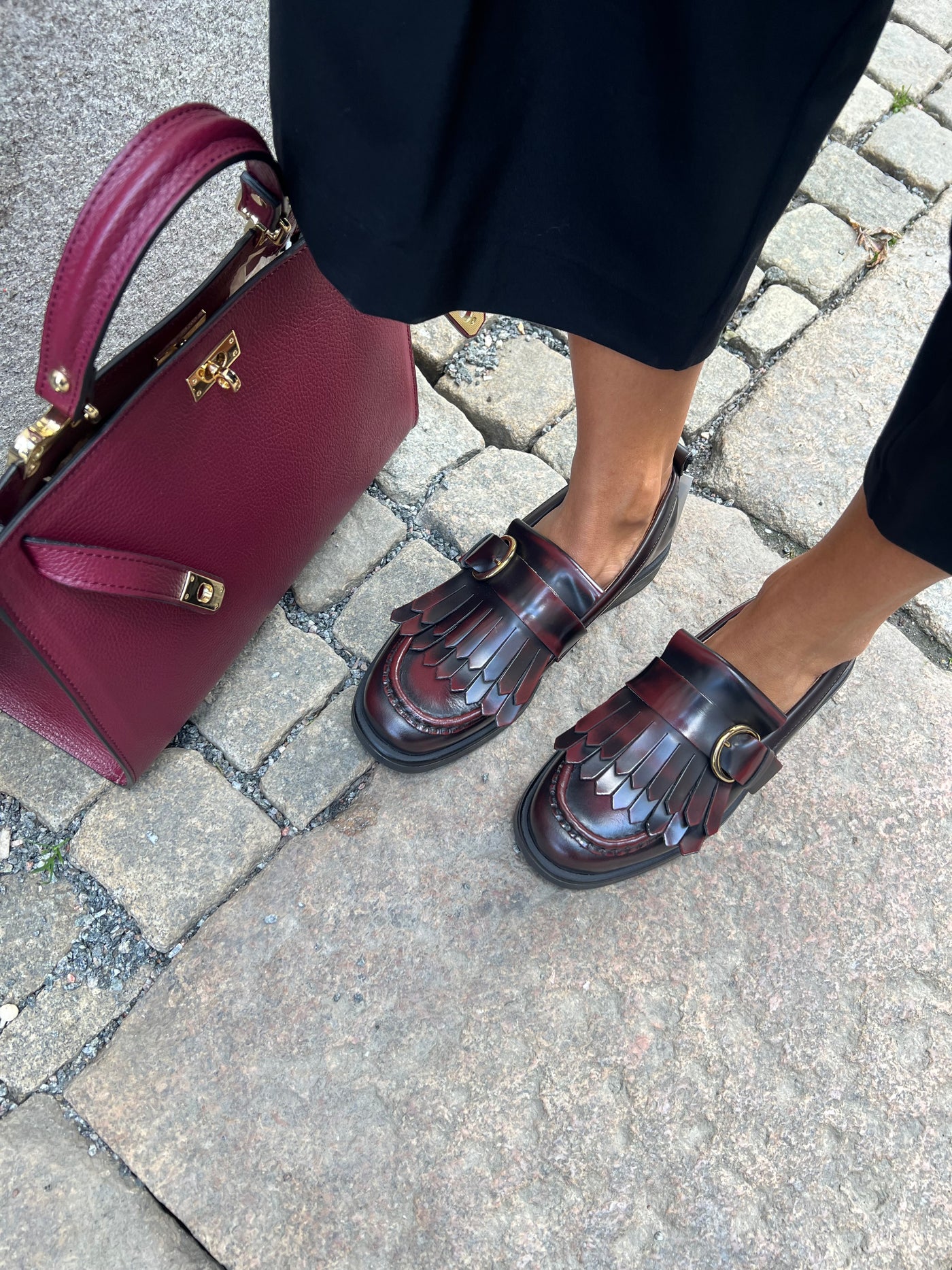 Matilda loafers pavement  Bordeaux