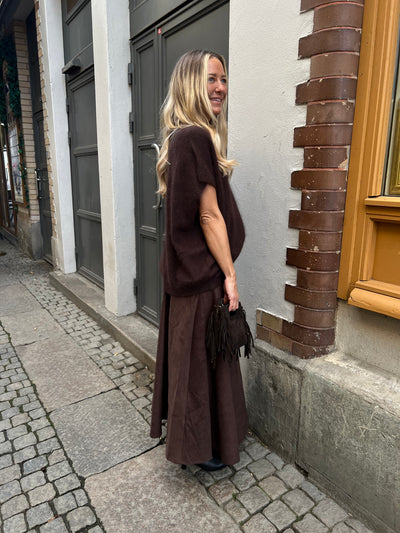 ANGORA BROWN VÄST 6885