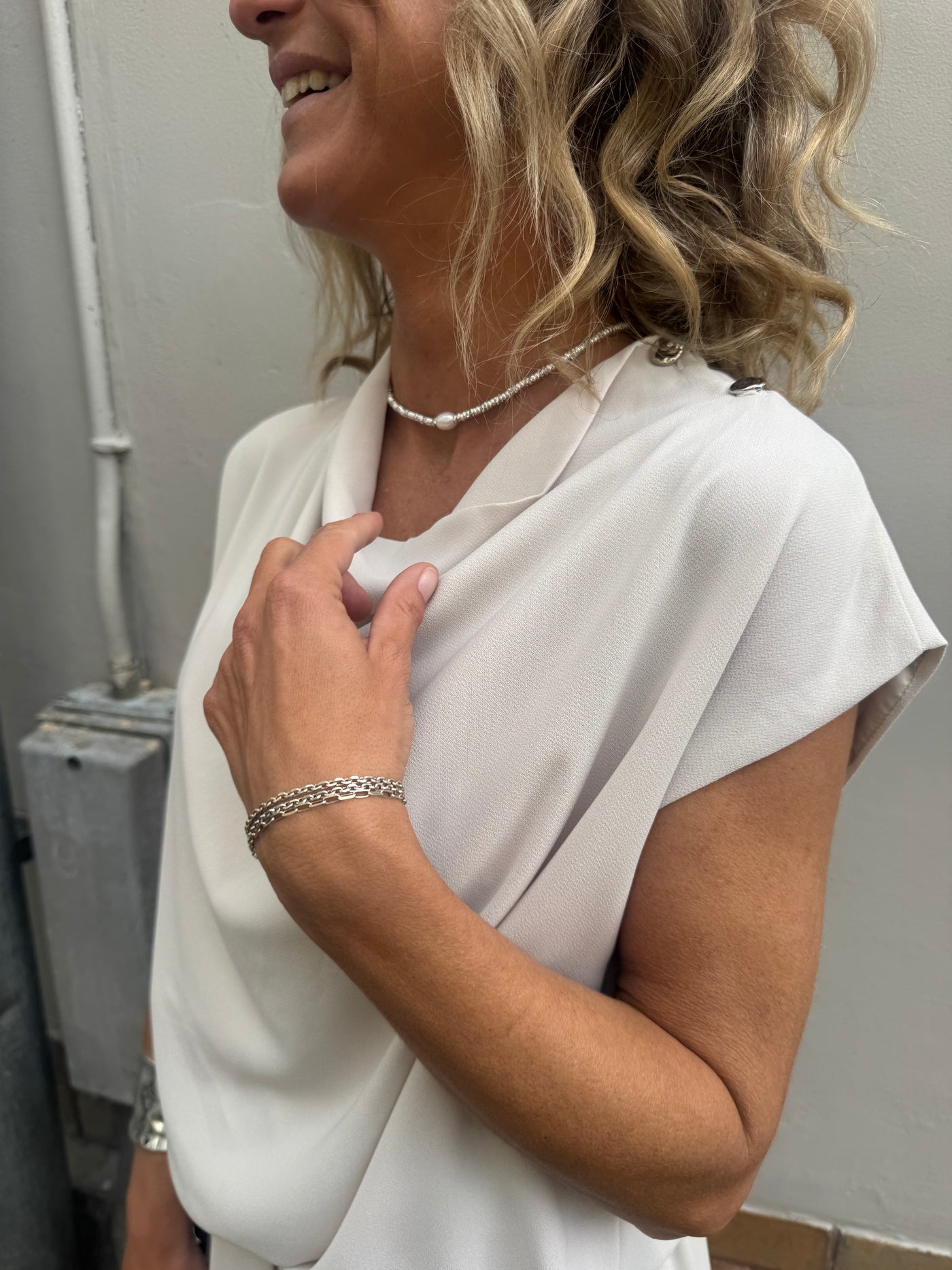 Ellis Blouse Ivory