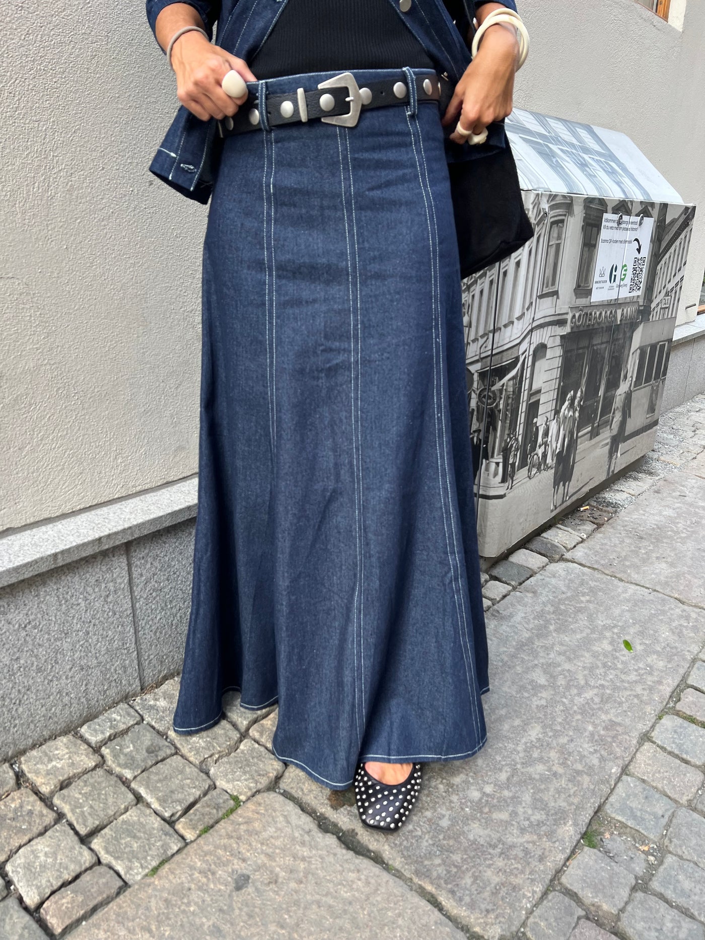 Denise denim skirt