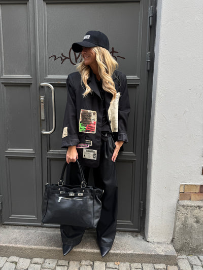 Oversized Patch Blazer