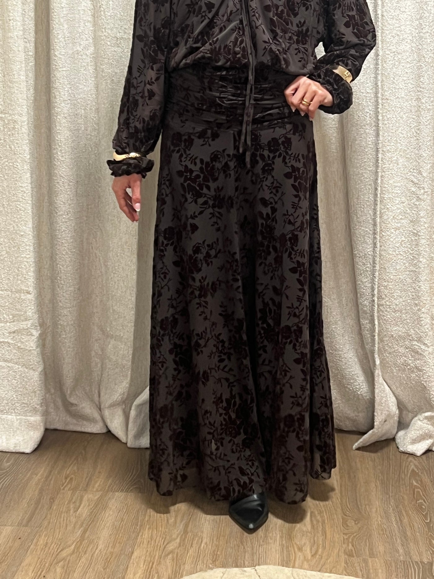 Zoe dress brown leverans 7 dagar