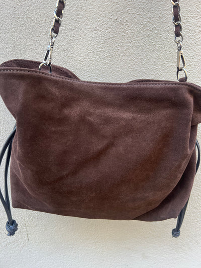 MACY BAG CHAIN BROWN