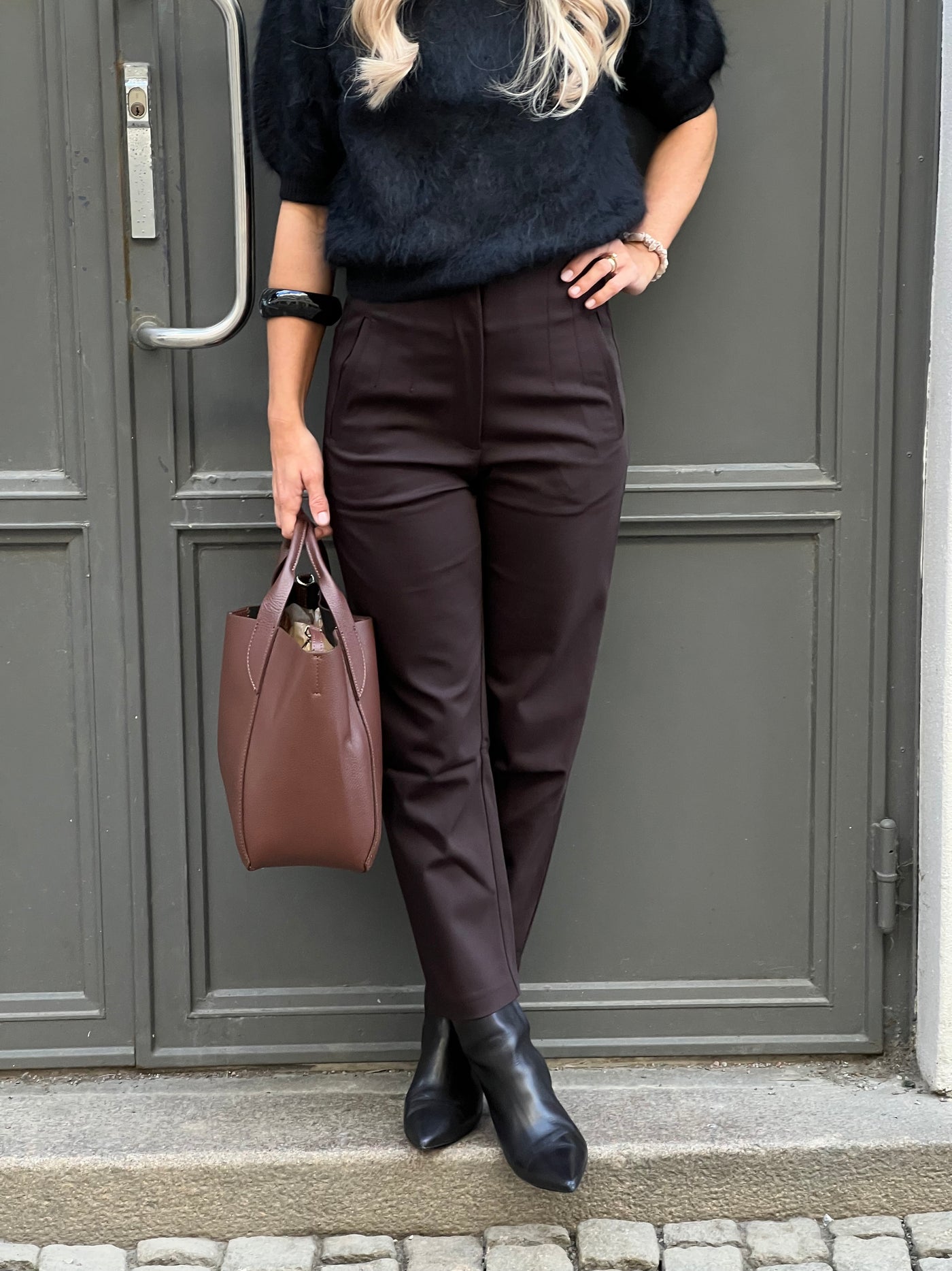 Ivy Alice garçon pant brown