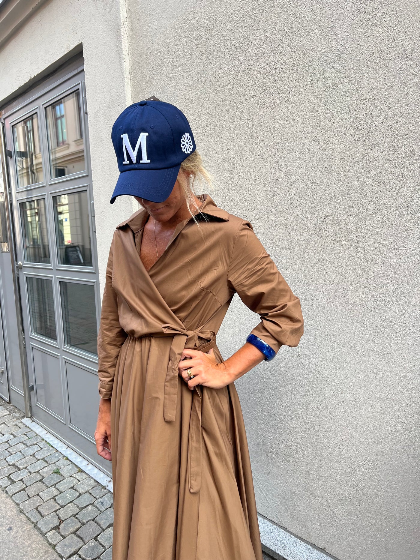 Robe dress camel - 12186U