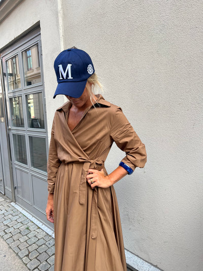 Robe dress camel - 12186U