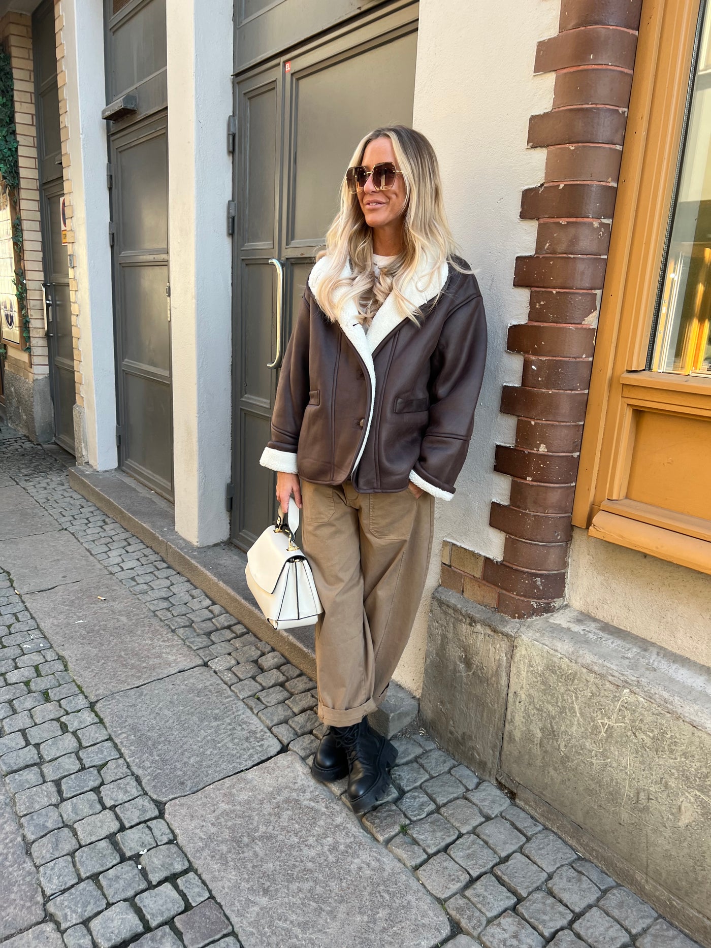 Kim coat brown