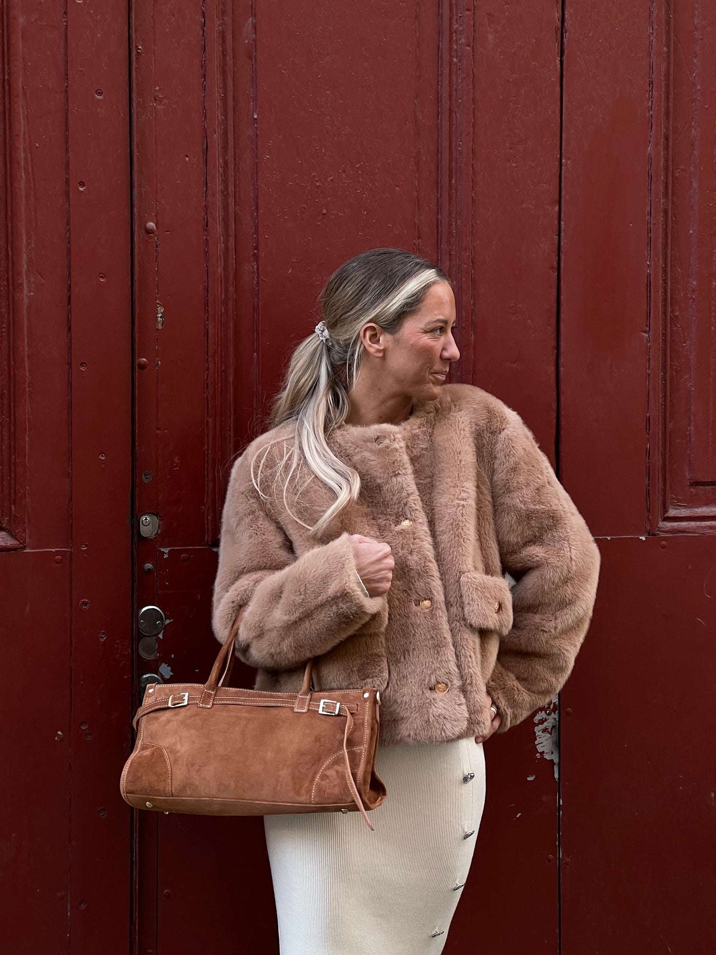 Cassie jacket Fuxfur
