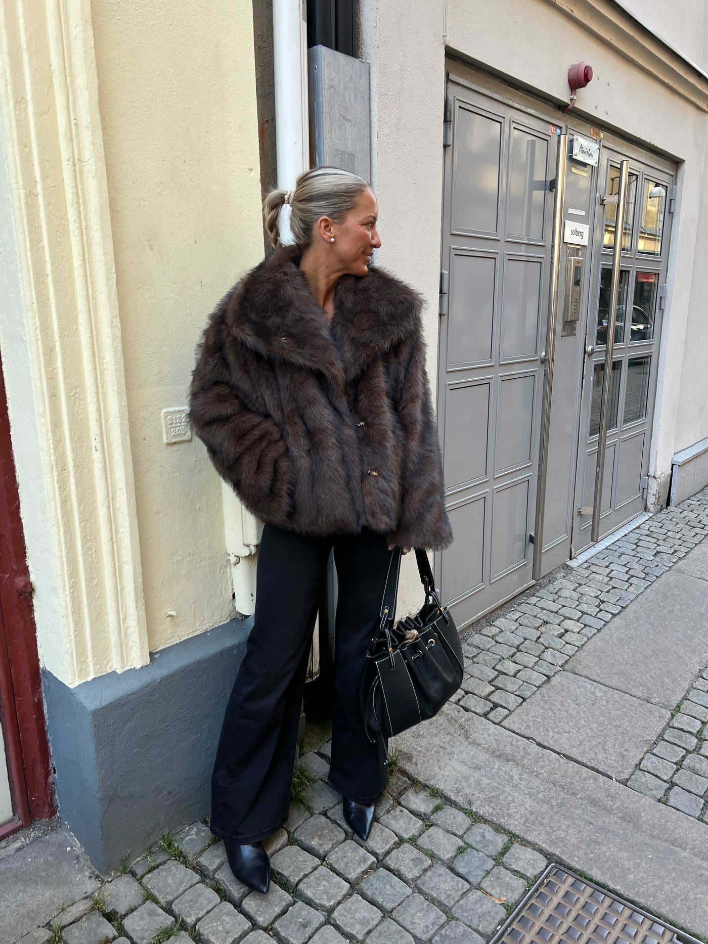 Stephanie Faux Fur Jacket