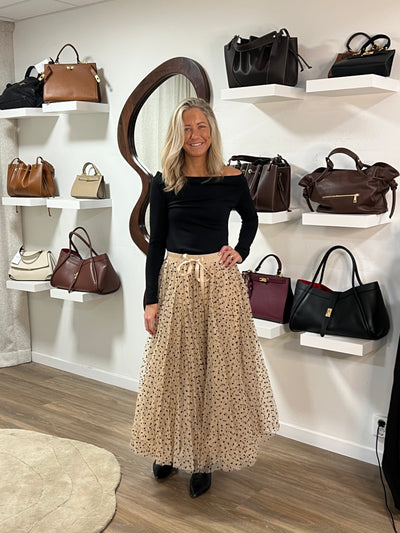 Adrienne tyll Kjol black heart  807710