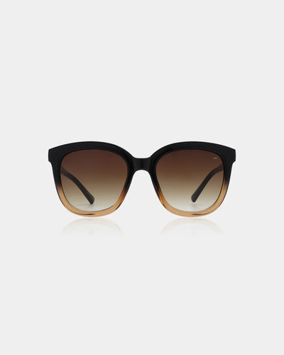 A kjaerbede solglasögon - Billy Black/Brown Transparent