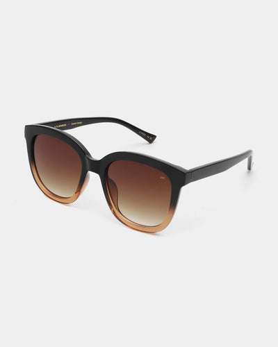 A kjaerbede solglasögon - Billy Black/Brown Transparent