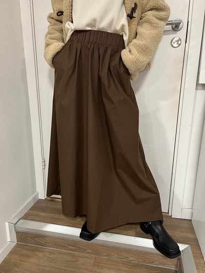 IXTAU MAXI SKIRT brun
