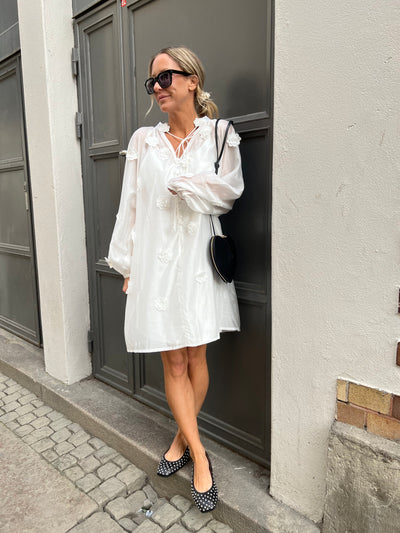 BOHO DRESS white