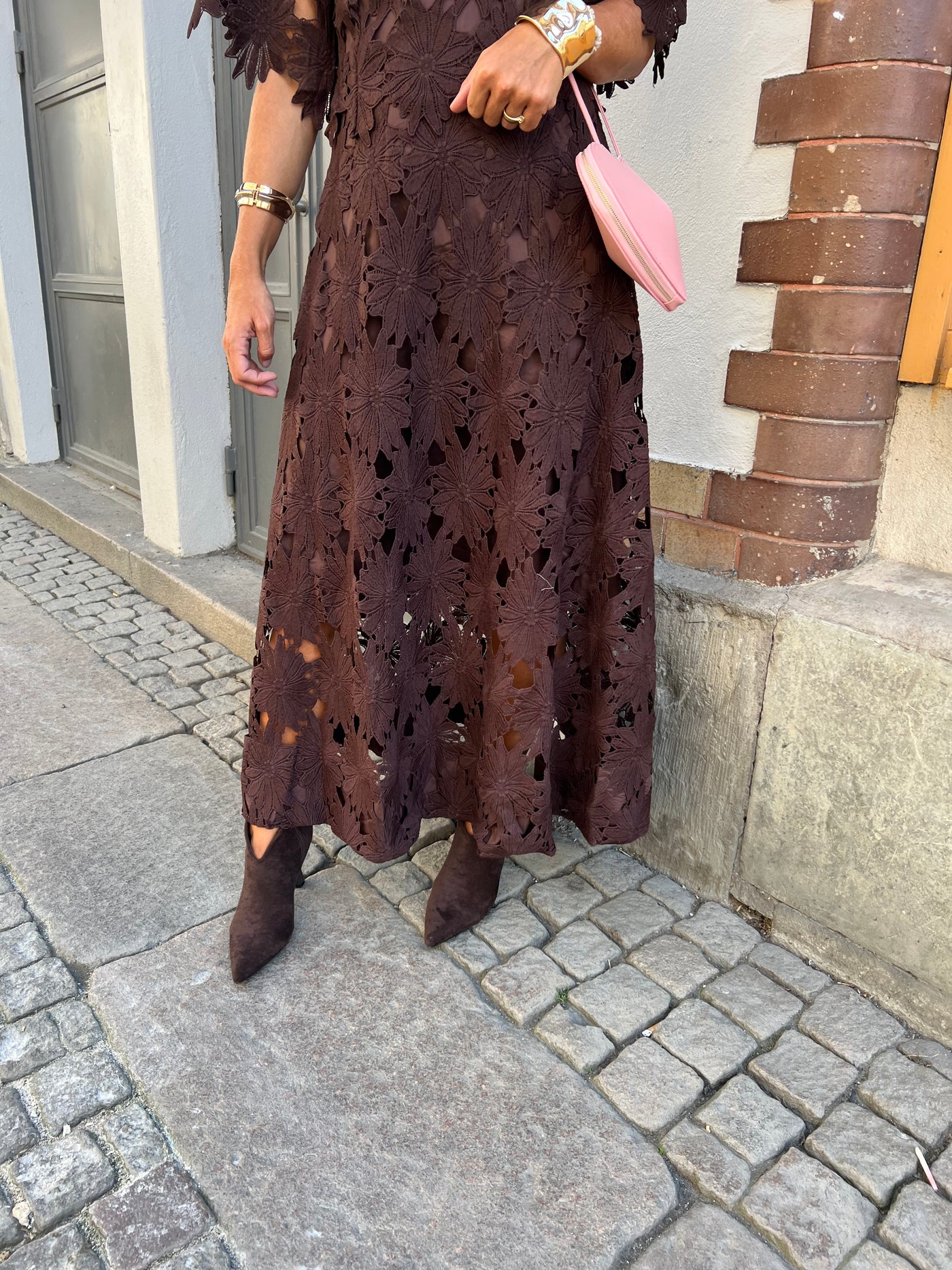 GOLDEN DAYS DRESS BROWN GD2960