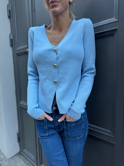 Hanna Gold Bottom Blue