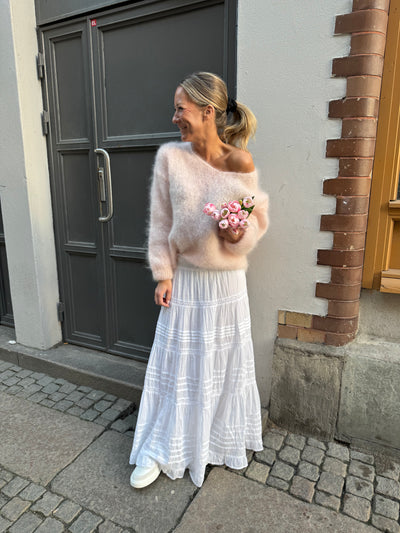 Felicia S Voile Skirt White