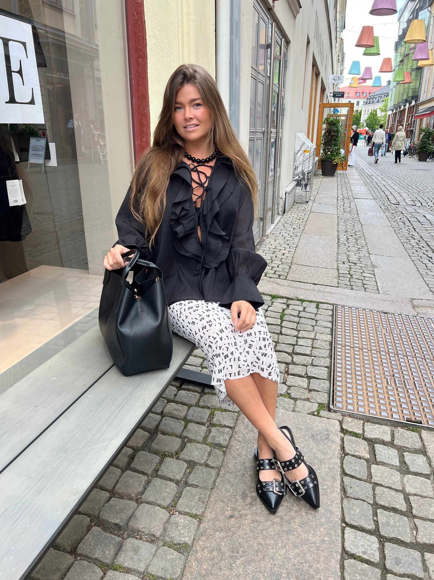Paulina blouse black
