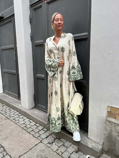 POMPEI DRESS green
