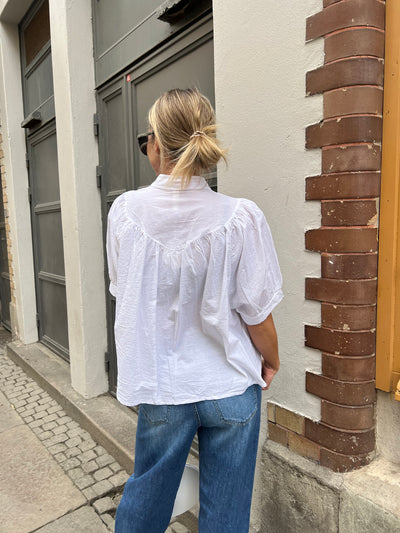 CINDY BLOUSE white