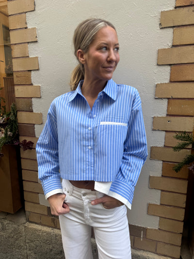 Short Stripe Shirt