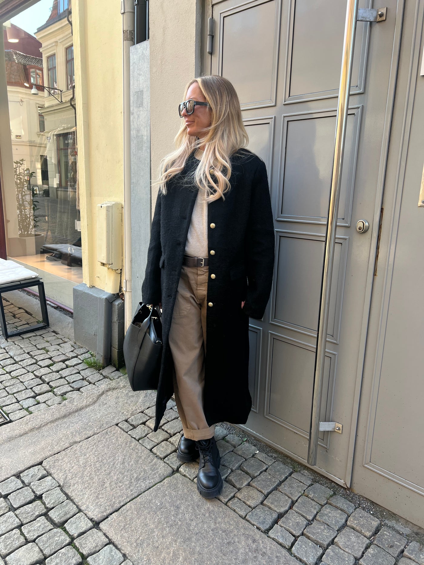 Jackie coat black