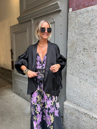 JAPAN KIMONO/KAVAJ SVART