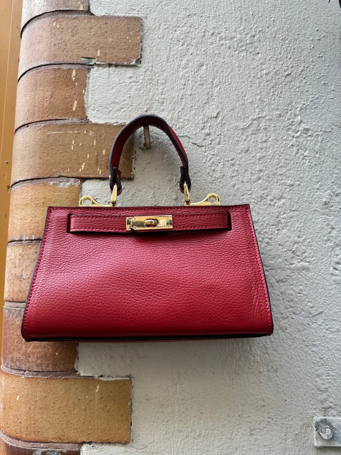 Lydia bag Smal Röd