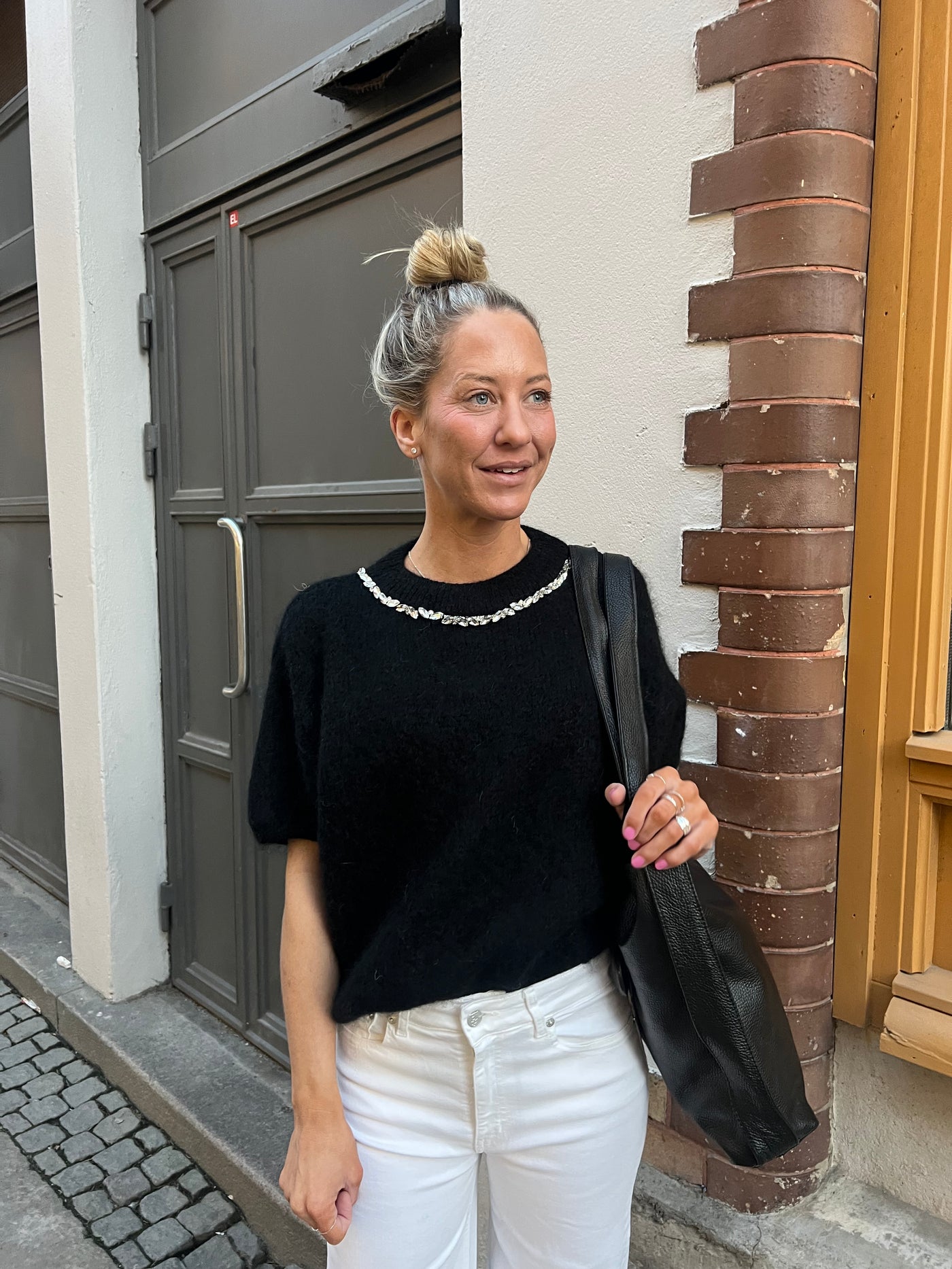 Lilja mohair diamant svart