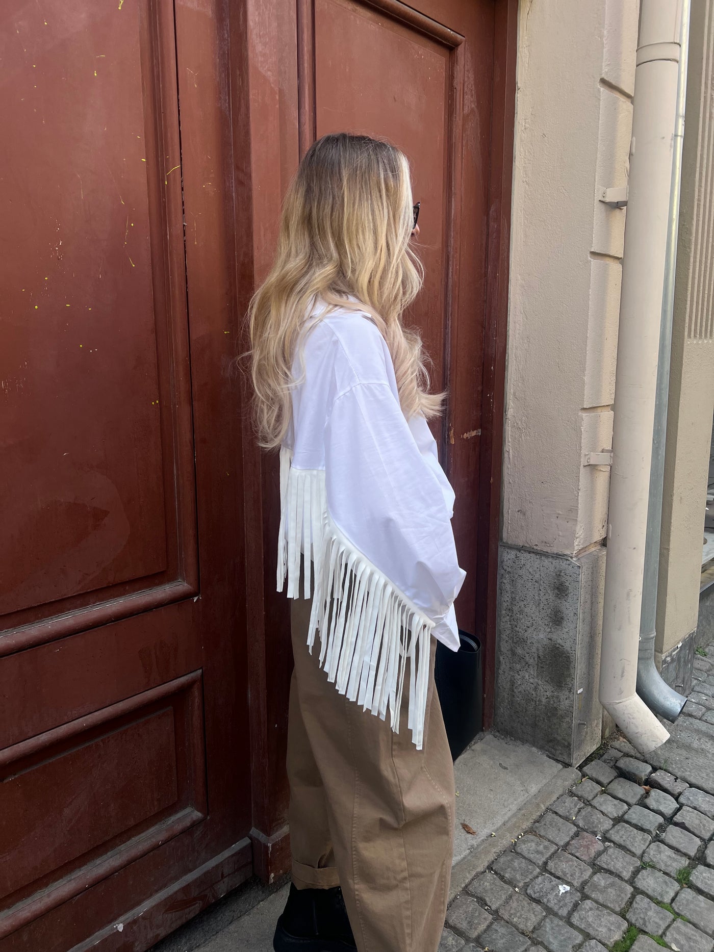 Evy Frans skjorta vit