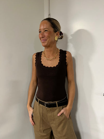 Pandora tank 6113 brown