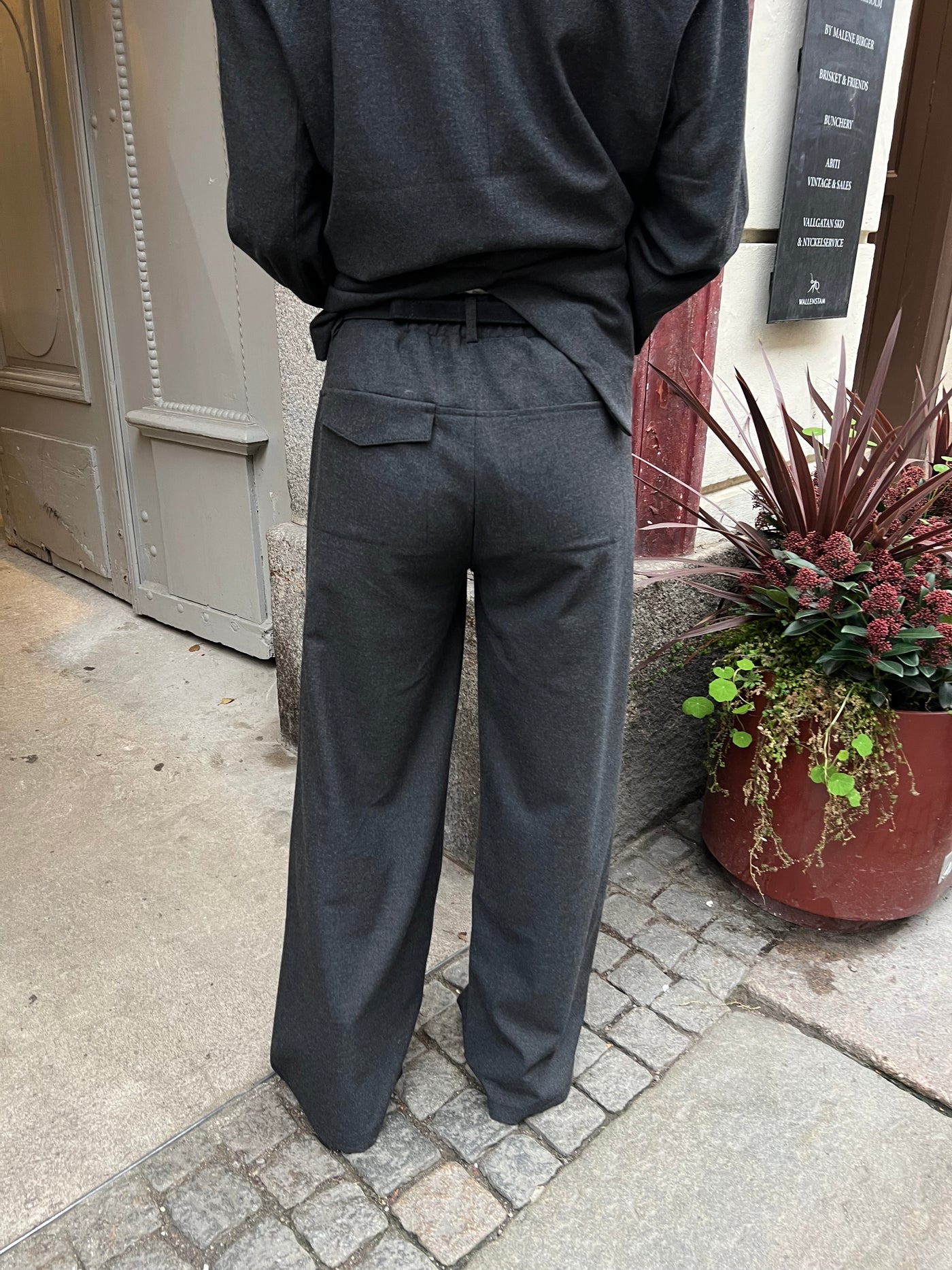 Penn&ink grå byxa 1669LTD