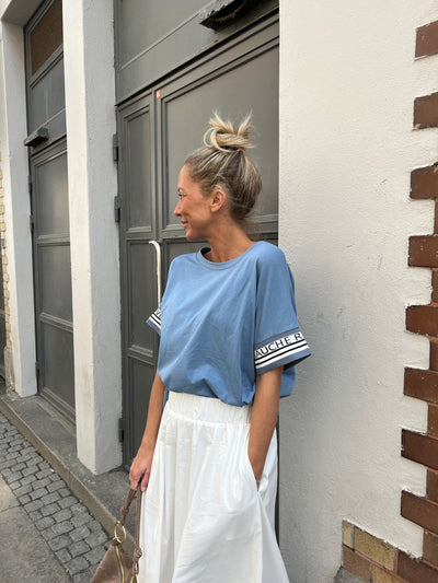 Rive gauche T-shirt duvblå