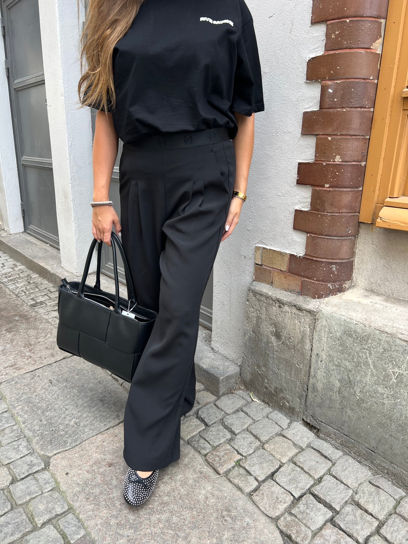 GOSSIA Kostymbyxa cloe go atalie pants black