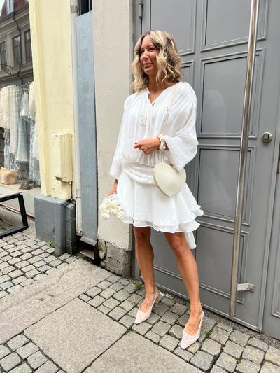 Amanda dress white