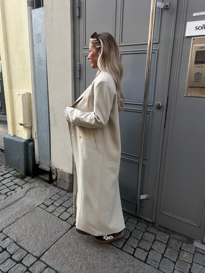 C Long Coat Beige - SC324