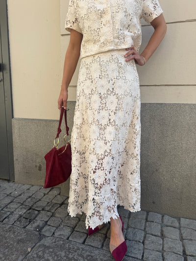 Lace Skirt Mimmi Cream