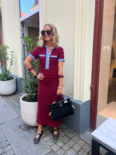Mango dress Bordeaux