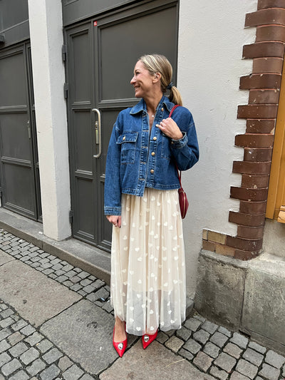 VALLENTINA DENIM JACKET BLUE