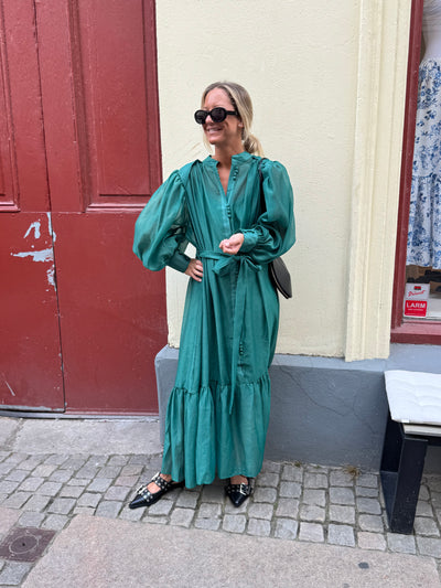 Sophie Dress Smaragdgrön