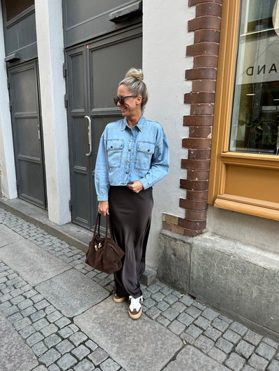 Cindy cc denim shirt fade denim