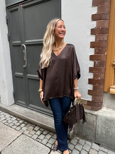 ANNA BLOUSE Brown