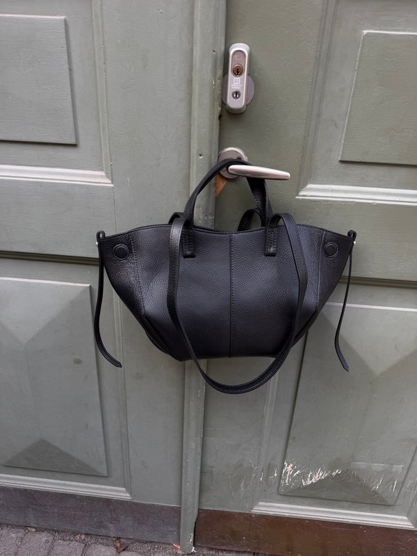 Organza bag smal Black