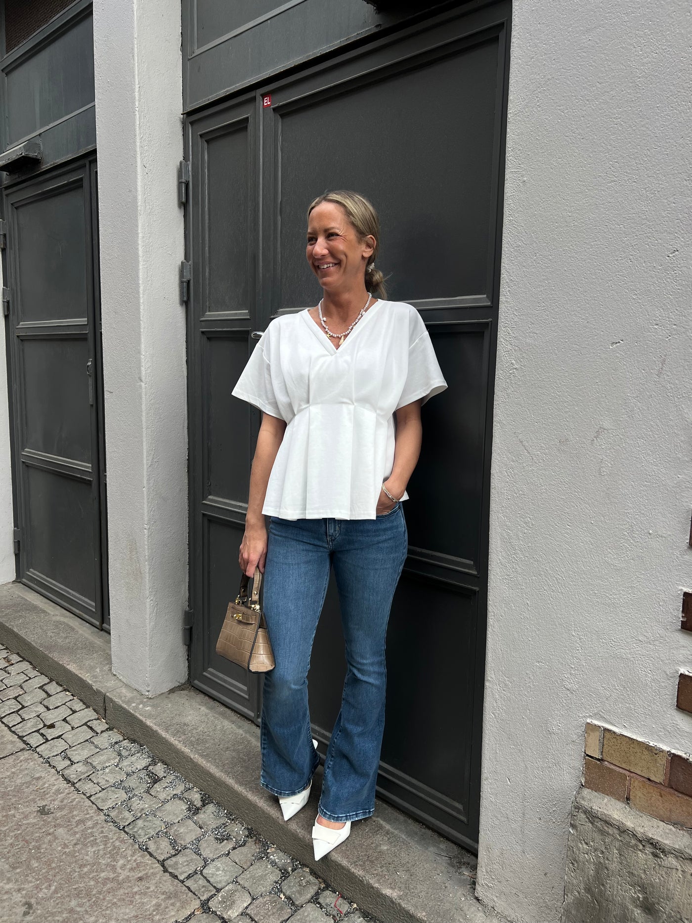 Dolly topp vit